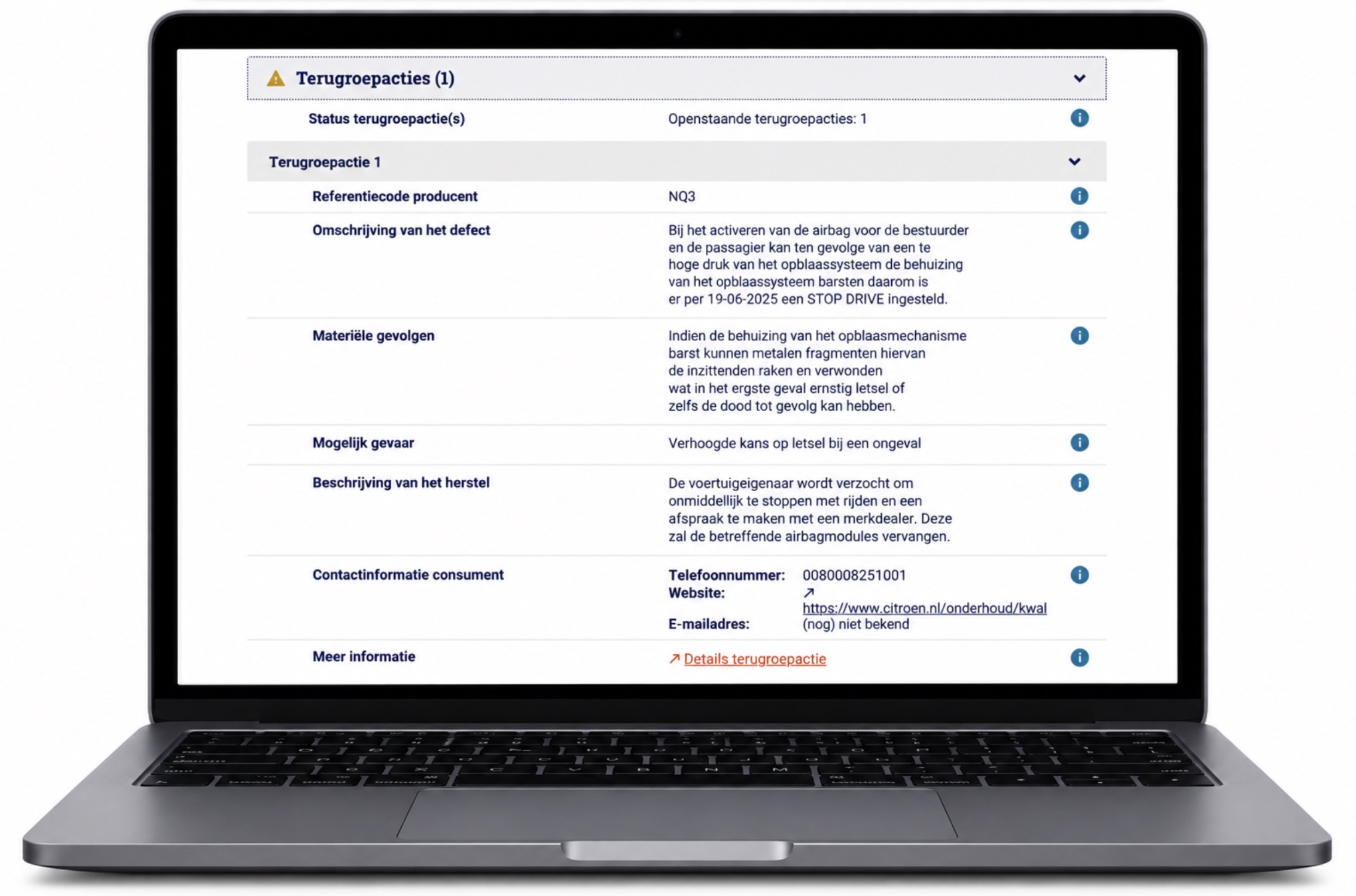 Openstaande terugroepactie? Zo check je een occasion voordat je koopt