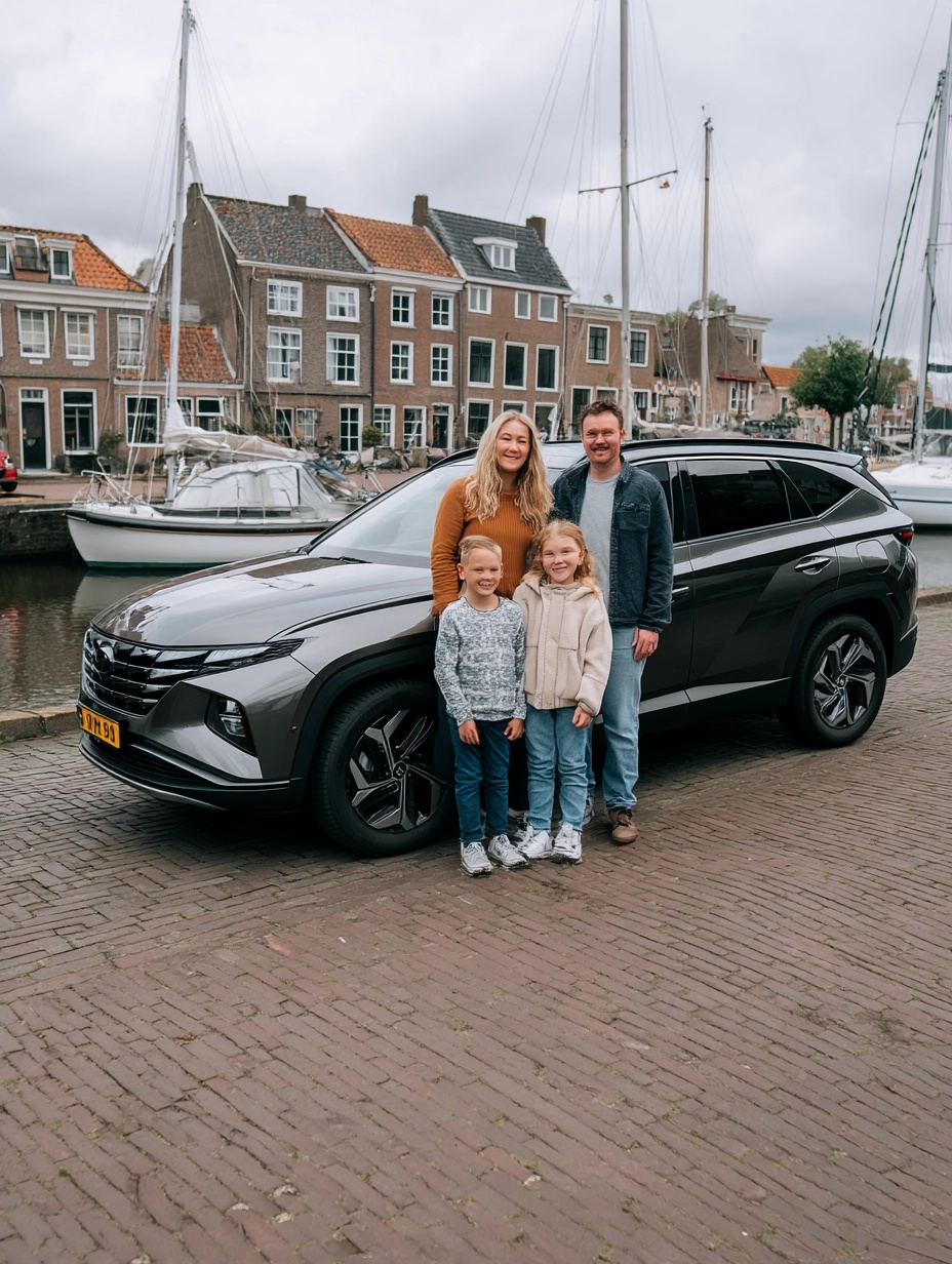 gezin-met-suv-in-haven
